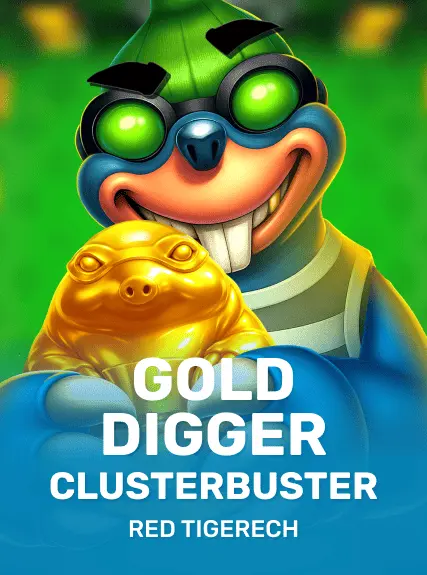 Gold Digger Clusterbuster game tile